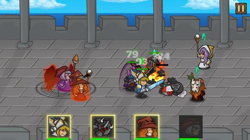 Gameplay of the Heroes paradox for Android phone or tablet.