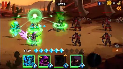 Gameplay of the Heroes quest for Android phone or tablet.