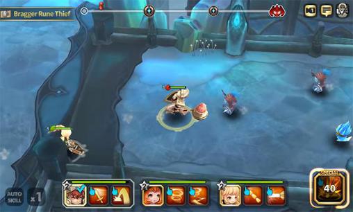 Gameplay of the Heroes wanted: Quest RPG for Android phone or tablet.