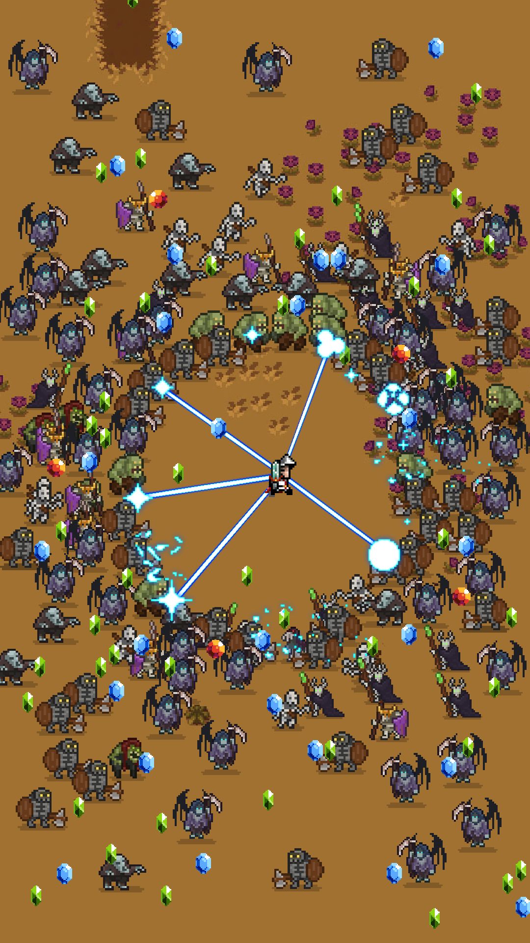 HeroSurvival - Android game screenshots.