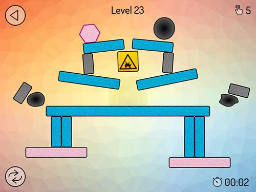 Gameplay of the Hexonium for Android phone or tablet.