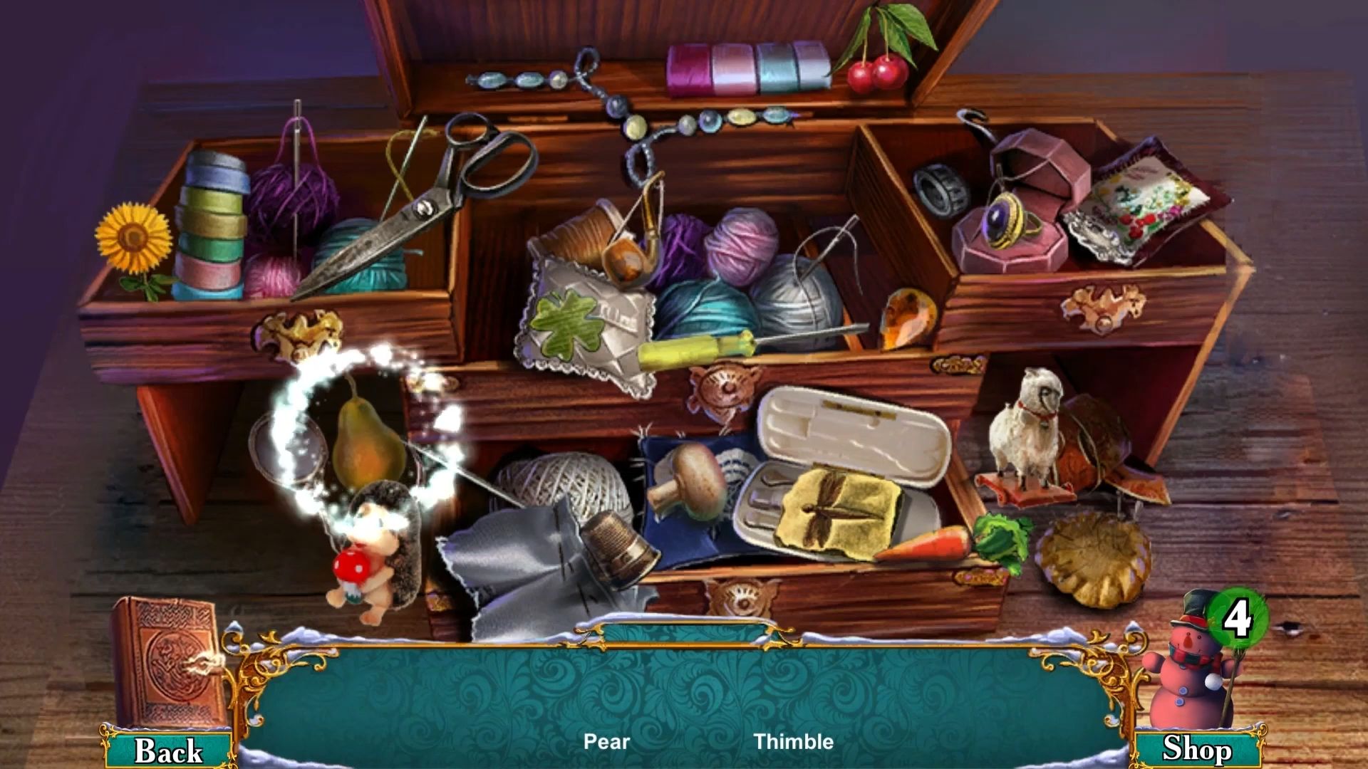 Hidden Objects: Christmas Quest - Android game screenshots.