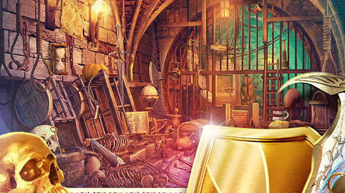 Hidden objects haunted thrones: Find objects game - Android game screenshots.