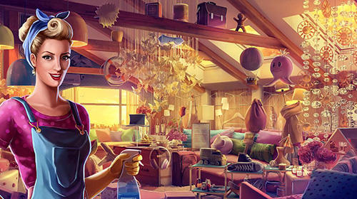 Hidden objects living room 2: Clean up the house - Android game screenshots.