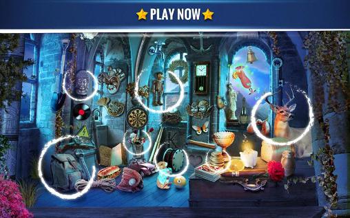 Gameplay of the Hidden object: Enchanted castle for Android phone or tablet.