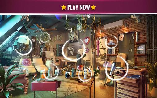 Gameplay of the Hidden objects: Beauty salon for Android phone or tablet.