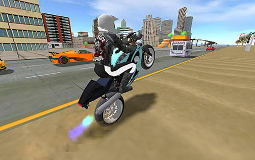High ground sports bike simulator city jumper 2018 - Android game screenshots.