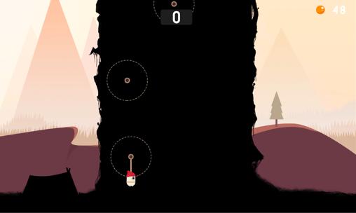 Gameplay of the High mountains for Android phone or tablet.