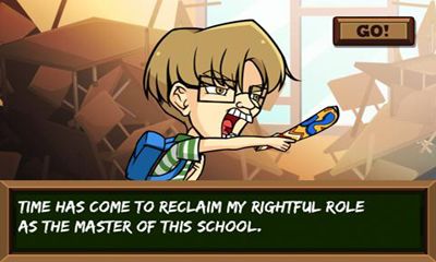 Gameplay of the High School Fighter for Android phone or tablet.