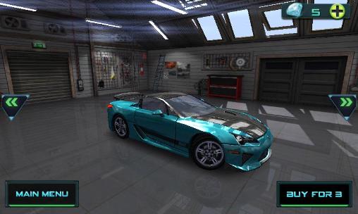 Gameplay of the High speed 3D racing for Android phone or tablet.