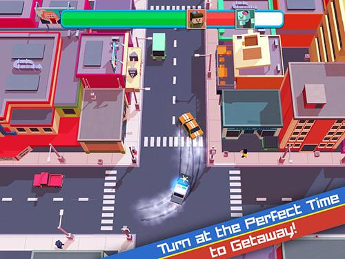 Gameplay of the High speed police chase for Android phone or tablet.