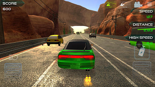 Highway asphalt racing: Traffic nitro racing - Android game screenshots.