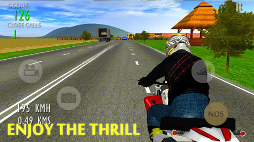 Gameplay of the Highway attack: Moto edition for Android phone or tablet.