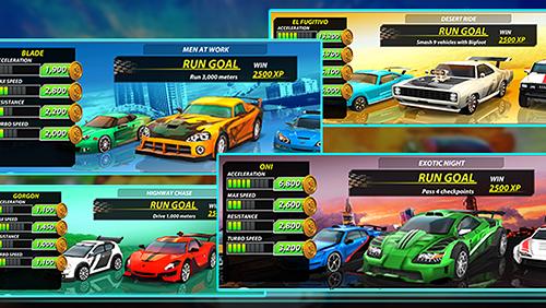 Gameplay of the Highway most wanted for Android phone or tablet.