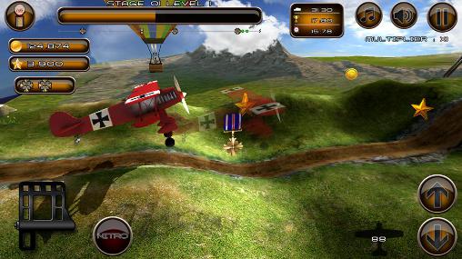 Gameplay of the Hill climb flying: Racing for Android phone or tablet.