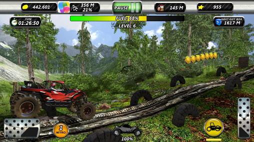 Gameplay of the Hill climb: Tuning masters for Android phone or tablet.