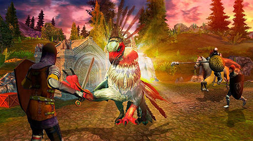 Hippogriff bird simulator 3D - Android game screenshots.