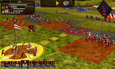Gameplay of the HISTORY Great Battles Medieval for Android phone or tablet.