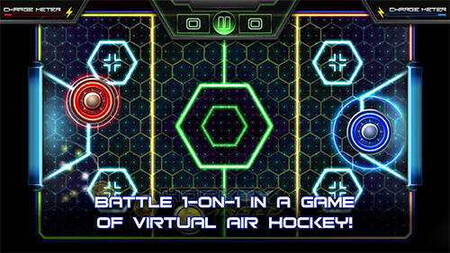 Gameplay of the Hockey charged for Android phone or tablet.