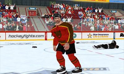 Gameplay of the Hockey Fight Pro for Android phone or tablet.