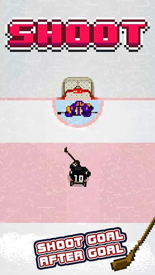 Gameplay of the Hockey hero for Android phone or tablet.