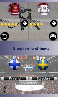 Gameplay of the Hockey MVP for Android phone or tablet.