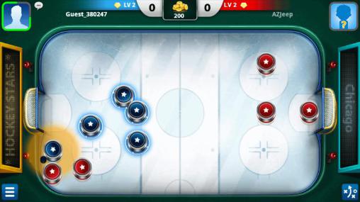 Gameplay of the Hockey stars for Android phone or tablet.