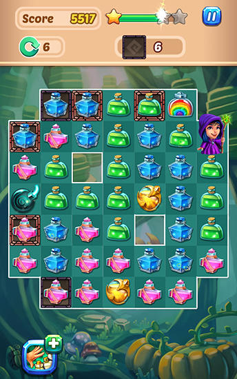 Gameplay of the Hocus puzzle for Android phone or tablet.