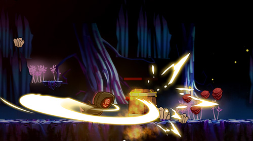 Hollow ninja - Android game screenshots.