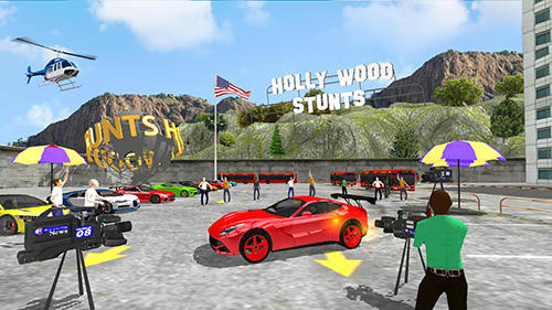 Hollywood stunts movie star - Android game screenshots.