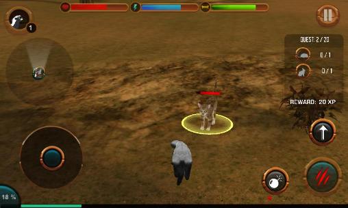 Gameplay of the Honey badger simulator for Android phone or tablet.