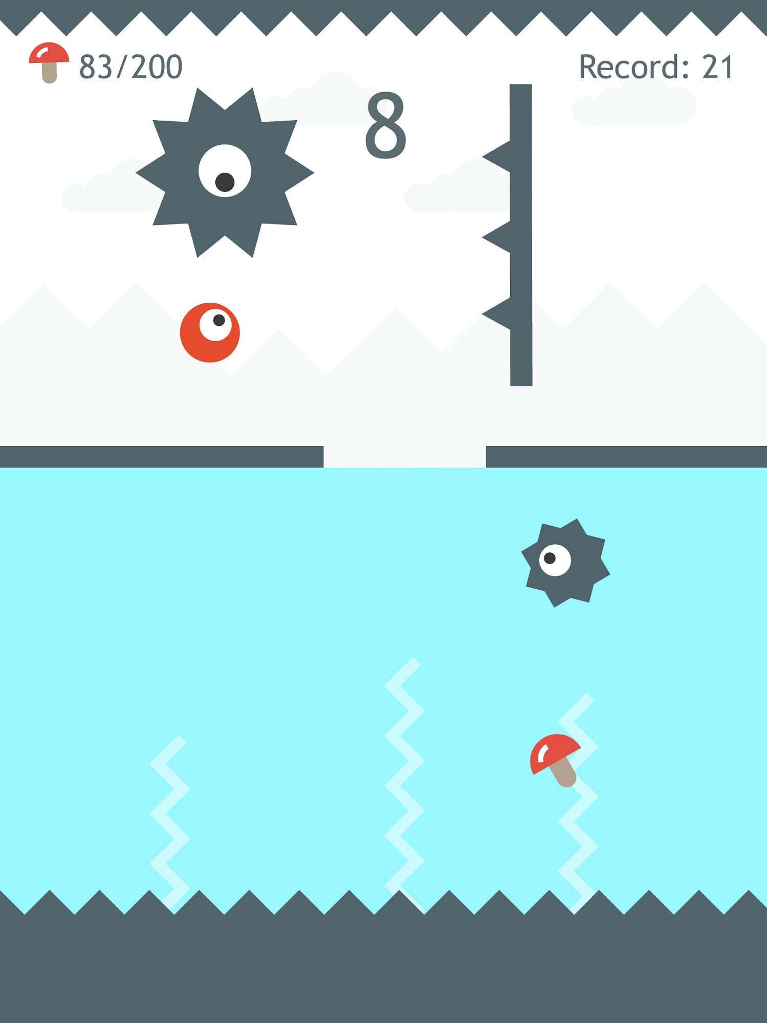 Hop Hop Hop Underwater - Android game screenshots.