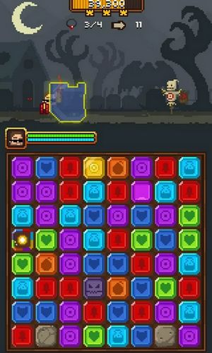Gameplay of the Horde of heroes for Android phone or tablet.