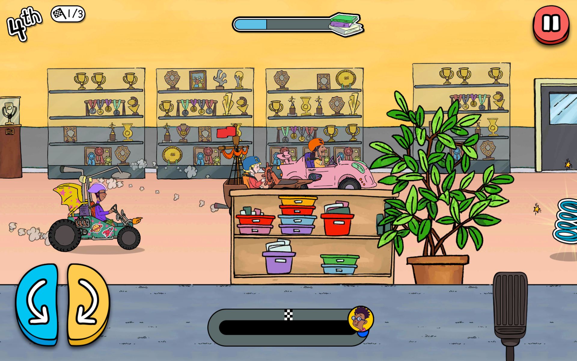 Horrid Henry Krazy Karts - Android game screenshots.