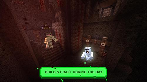 Gameplay of the Horror craft: Scary exploration for Android phone or tablet.