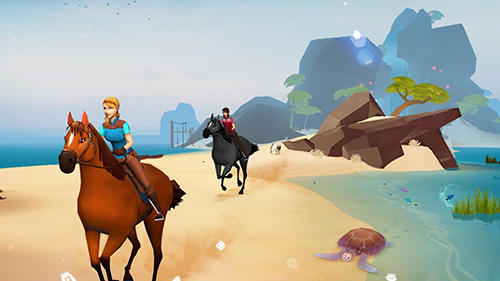 Horse adventure: Tale of Etria - Android game screenshots.