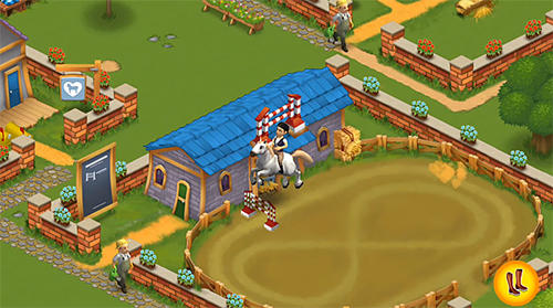 Horse farm - Android game screenshots.