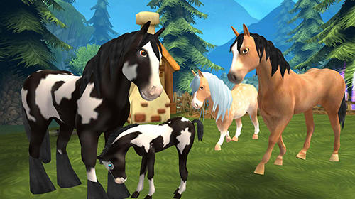 Horse paradise: My dream ranch - Android game screenshots.