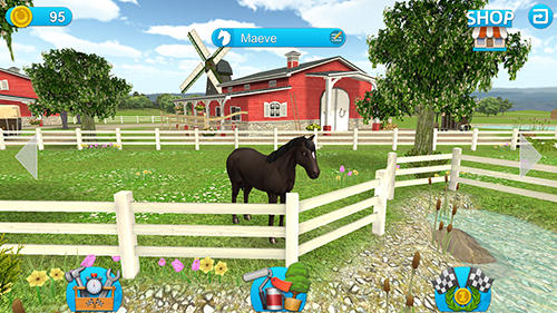 Horse world: Show jumping - Android game screenshots.