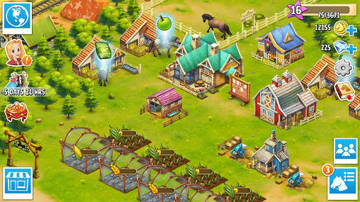 Gameplay of the Horse haven: World adventures for Android phone or tablet.