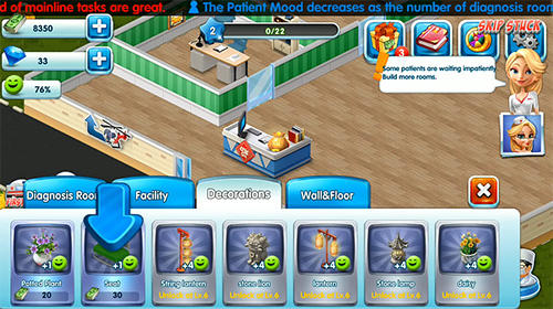 Hospital sim pro - Android game screenshots.