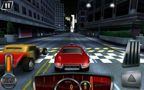 Gameplay of the Hot rod racers for Android phone or tablet.