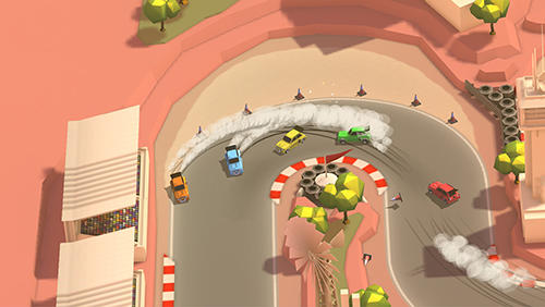 Gameplay of the Hotlap heroes for Android phone or tablet.