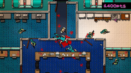 Gameplay of the Hotline Miami for Android phone or tablet.