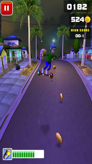 Gameplay of the Hoverboard Hank for Android phone or tablet.