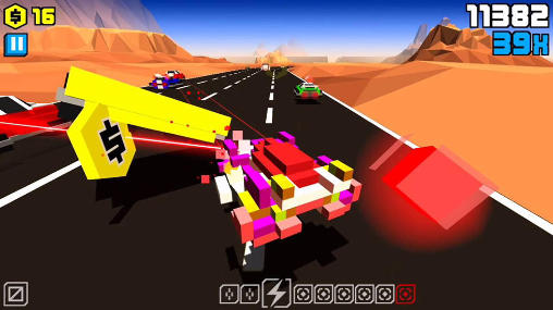 Gameplay of the Hovercraft: Takedown for Android phone or tablet.