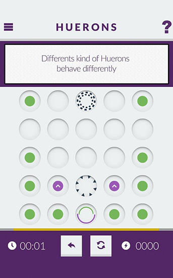 Gameplay of the Huerons for Android phone or tablet.