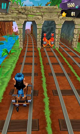 Gameplay of the Hugo troll race 2 for Android phone or tablet.