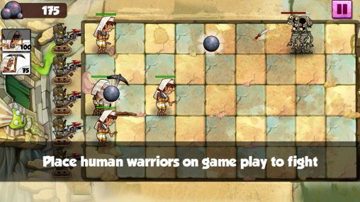Gameplay of the Humans vs zombies for Android phone or tablet.