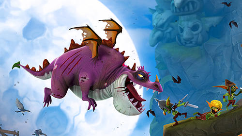 Hungry dragon - Android game screenshots.